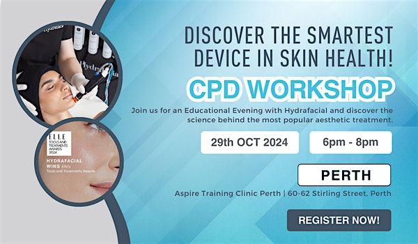 CPD Workshop with Hyrafacial PERTH