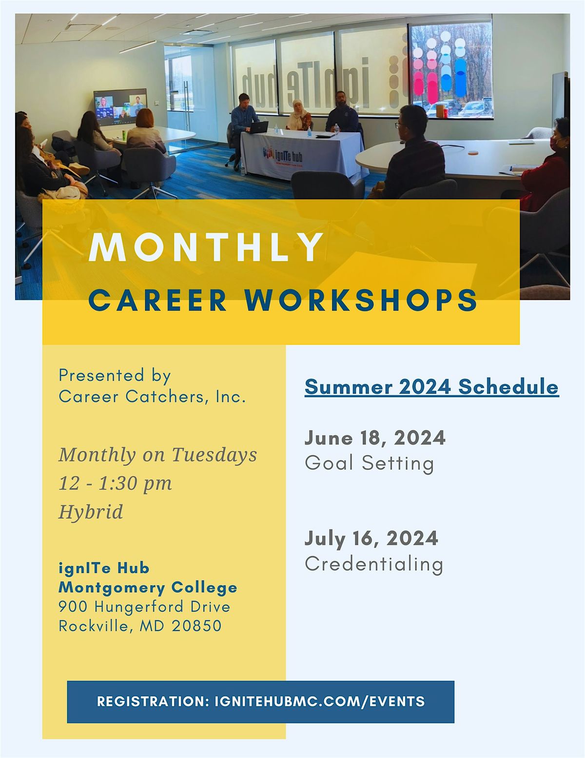 Career Workshop Series - SUMMER 2024