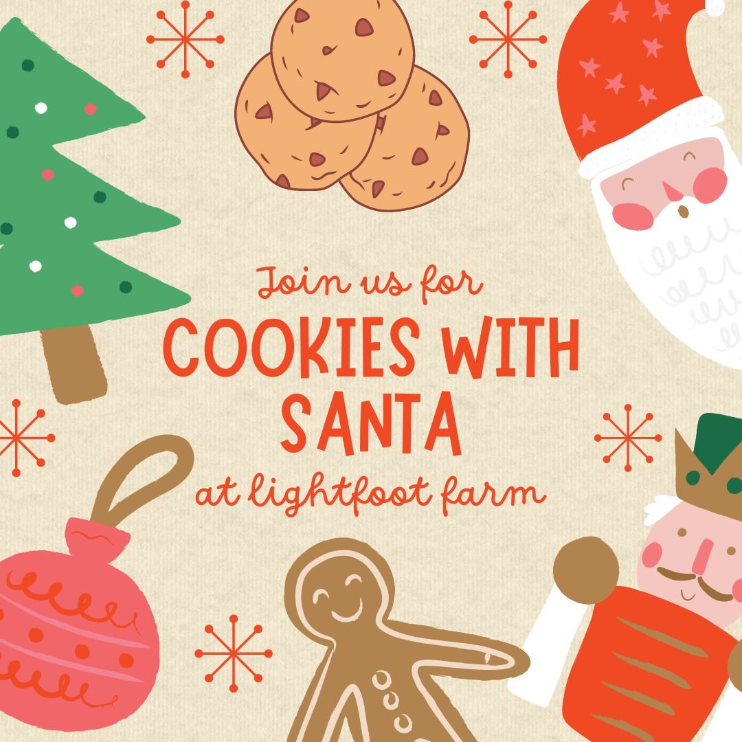 Cookies with Santa at Lightfoot Farm