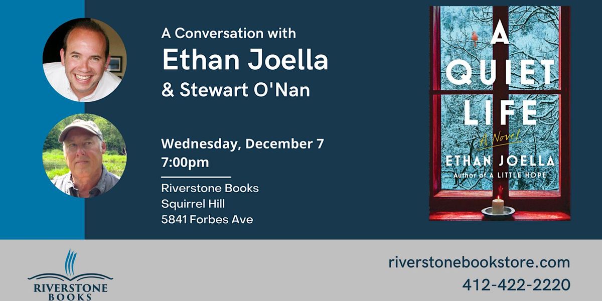 Ethan Joella in Conversation with Stewart O'Nan