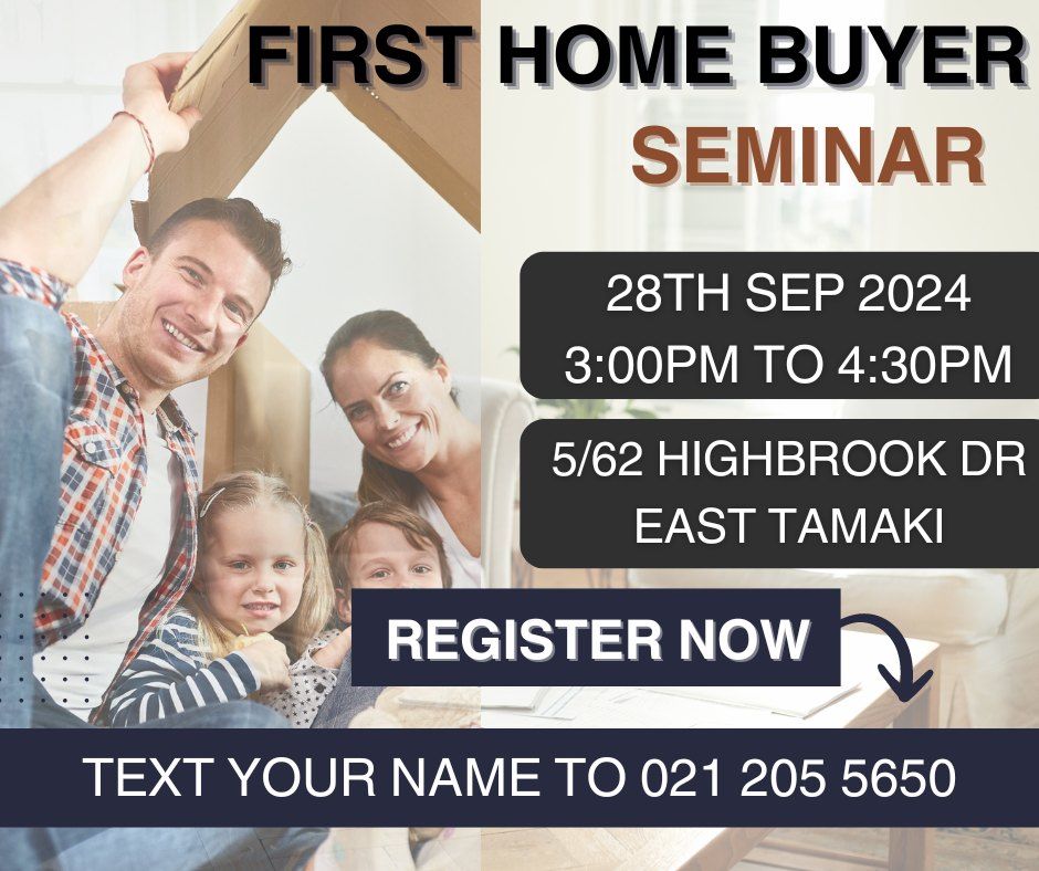 FREE First Home Buyer Seminar