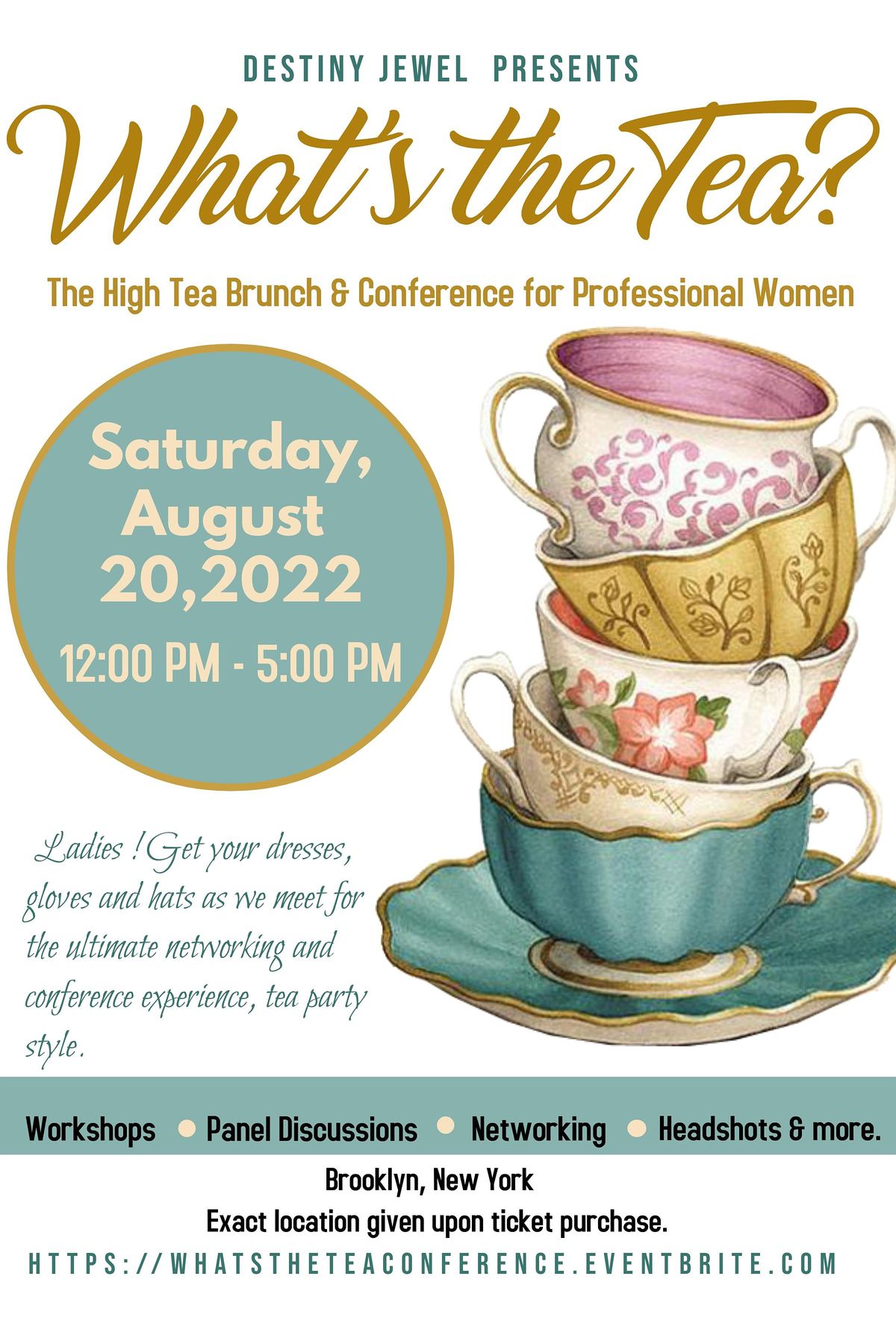 Whats the Tea? The High Tea Brunch for Professional Women, 713 Nostrand ...