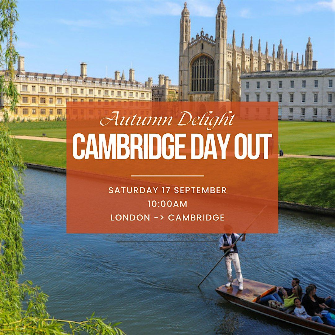 Women's Cambridge Day Trip