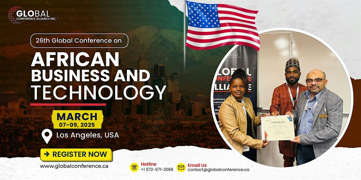 26th Global Conference on African Business and Technology (GCABT)