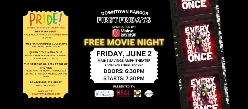 June First Friday - FREE Movie Night Showing Everything Everywhere All ...