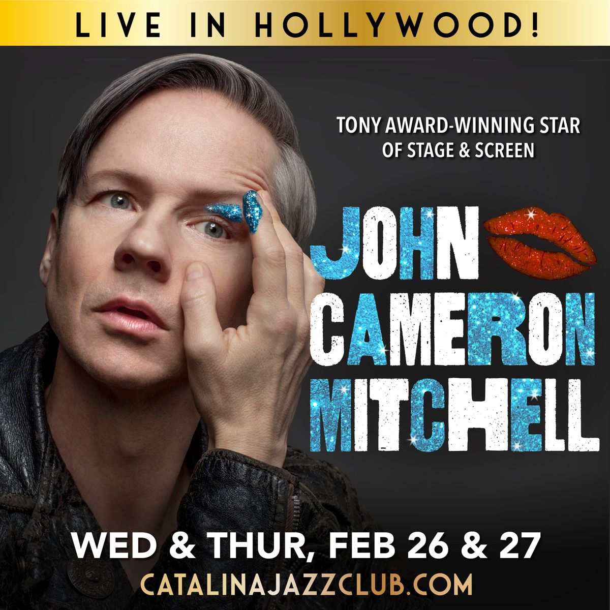 An Evening with JOHN CAMERON MITCHELL feat: AMBER MARTIN (Tony Award-winner - star of HEDWIG)