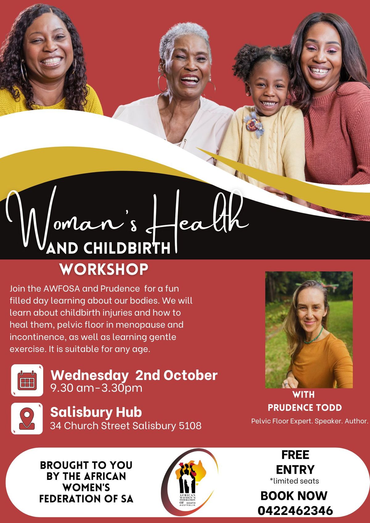 FREE WOMENS HEALTH WORKSHOP