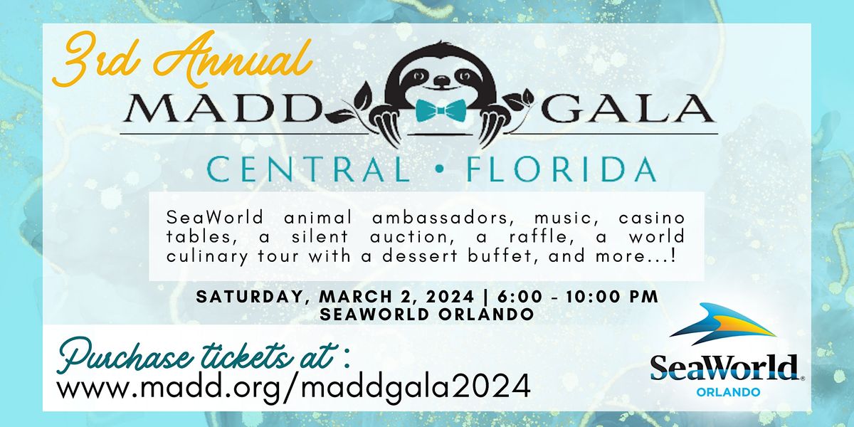 MADD Gala - SeaWorld Orlando 2024