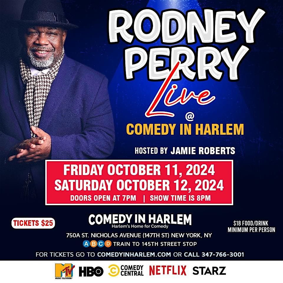 Rodney Perry Dc Rodney Perry Live @ Comedy In Harlem, Comedy In Harlem 147th Street ...