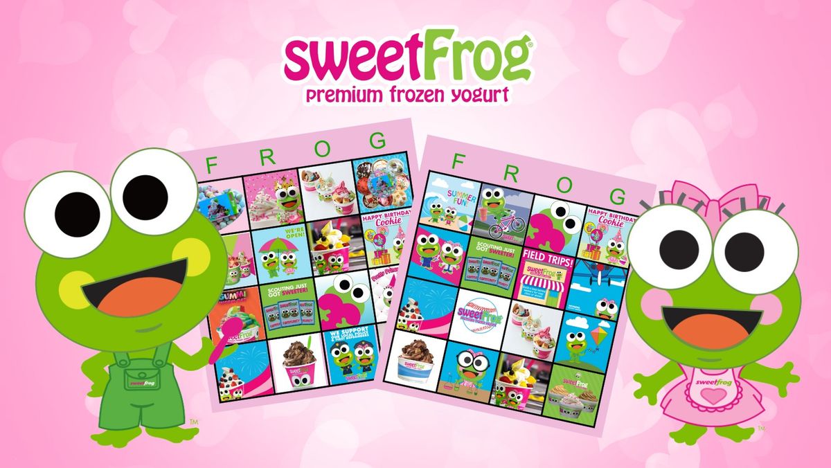 Picture Bingo at sweetFrog Victorville