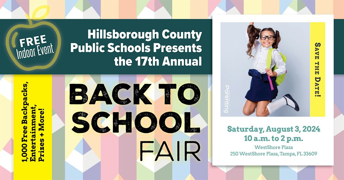 Tampa Bay's Largest Back to School Fair