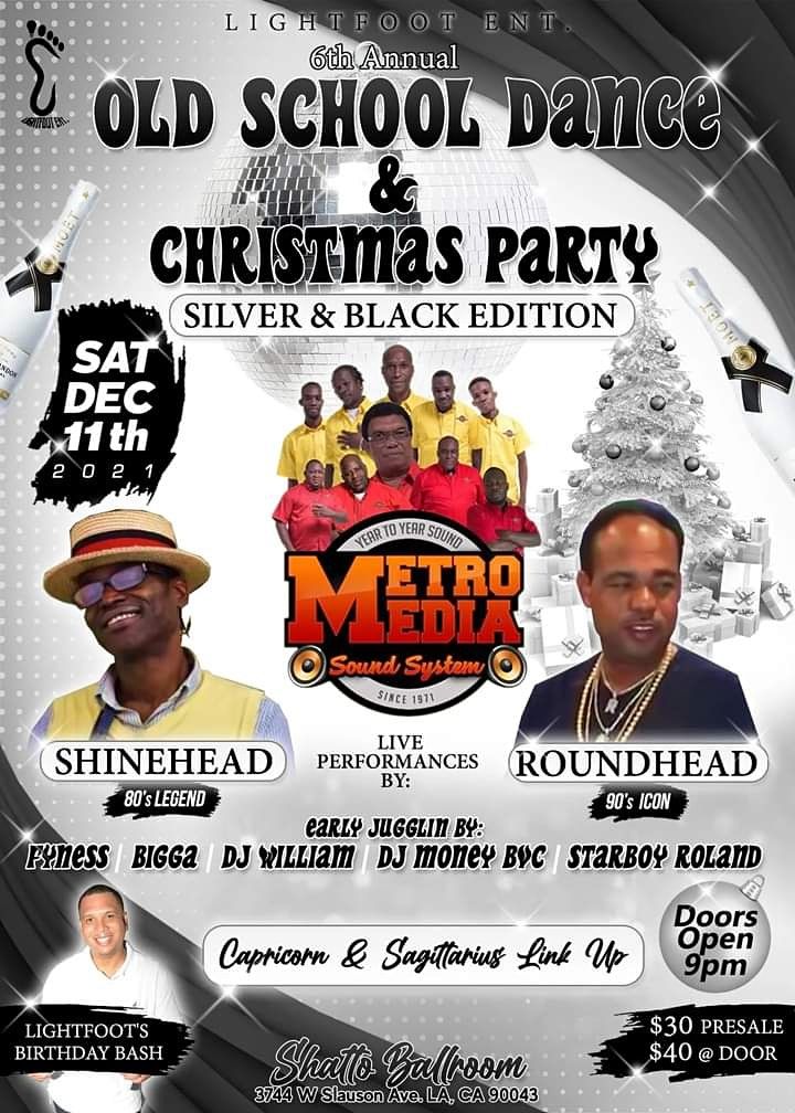 6th Annual Old School Dance & Christmas Party