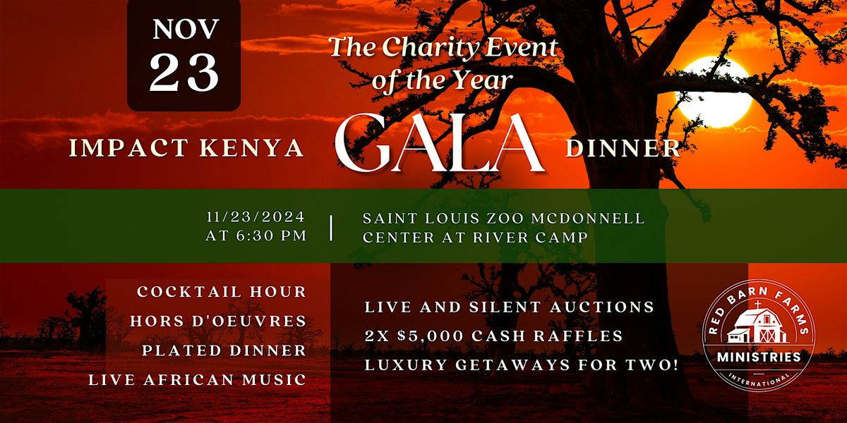 Impact Kenya Gala Dinner at the Saint Louis Zoo