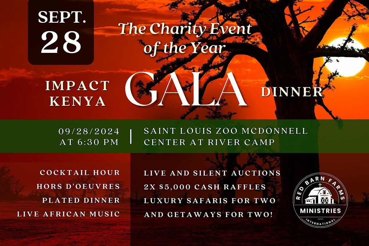 Impact Kenya Gala Dinner at the Saint Louis Zoo