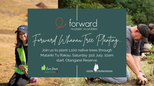 Forward Whanau Tree Planting - Matariki Tu Rakau