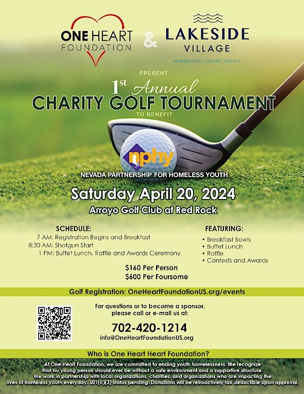 One Heart Foundation Charity Golf Event