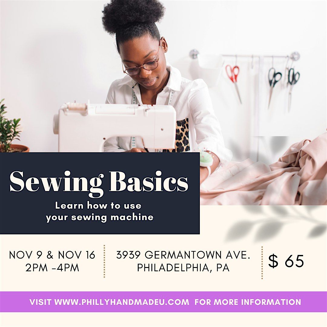 Sewing Basics: Learn how to use your sewing machine