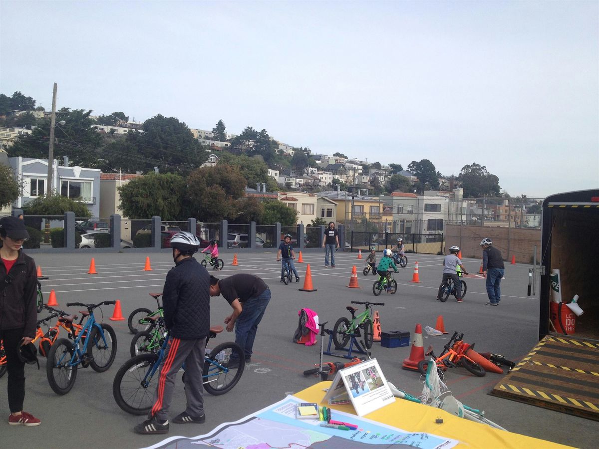 Family Learn To Ride at Commodore Sloat