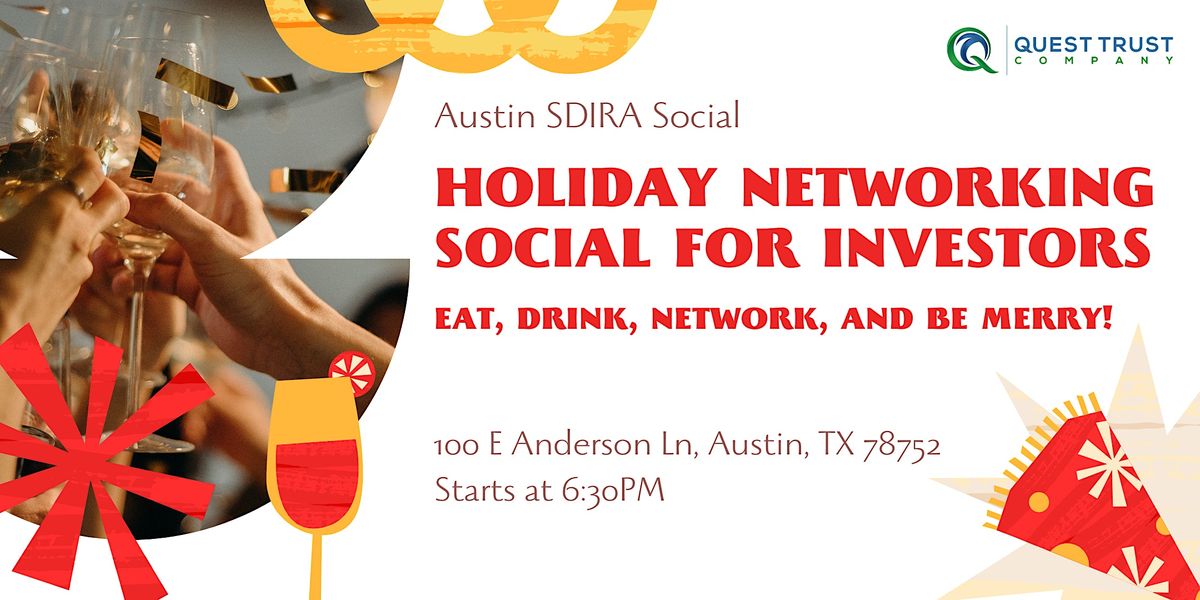 Holiday Networking Social for Investors - Austin