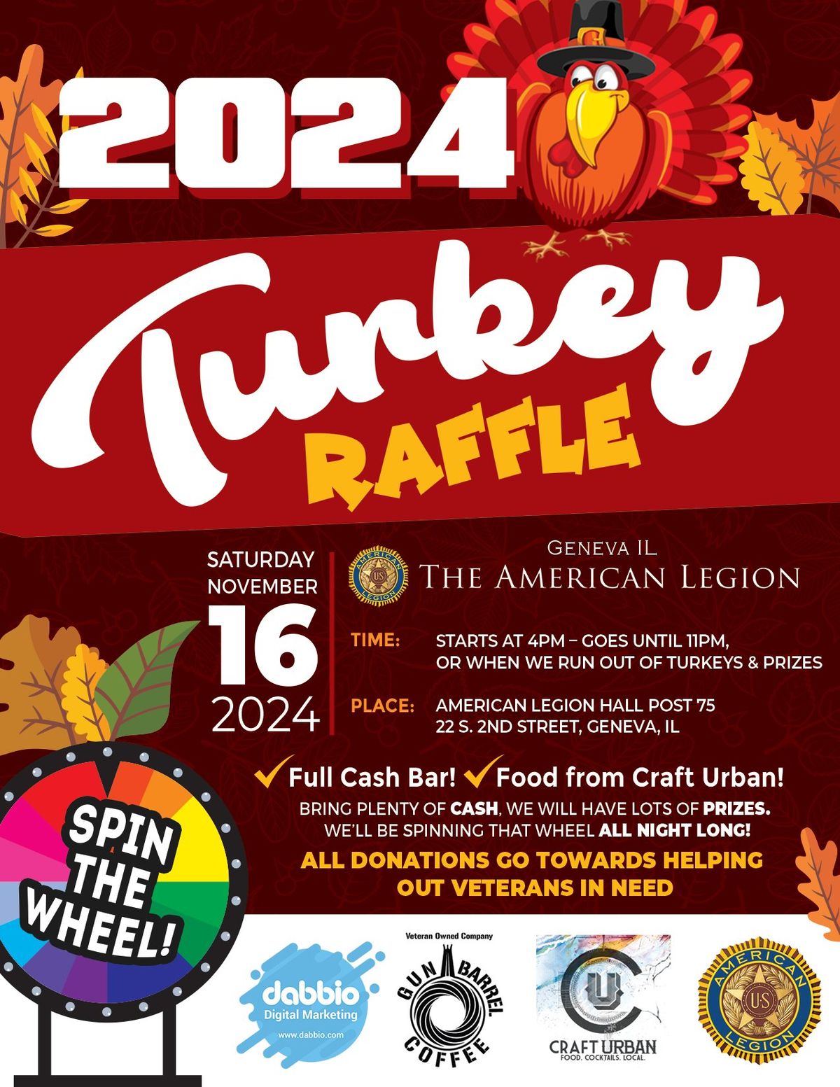 AL Post 75 Turkey Raffle