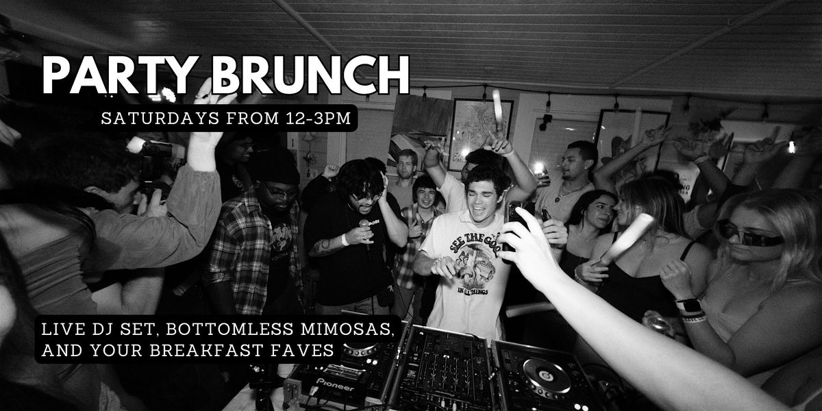 Party Brunch | on Saturdays with Bottomless Mimosas + Live DJs