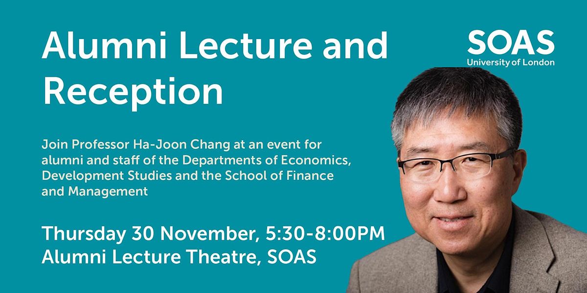 Soas Events Joint Alumni Event - Departments of Development, Economics and Finance ...
