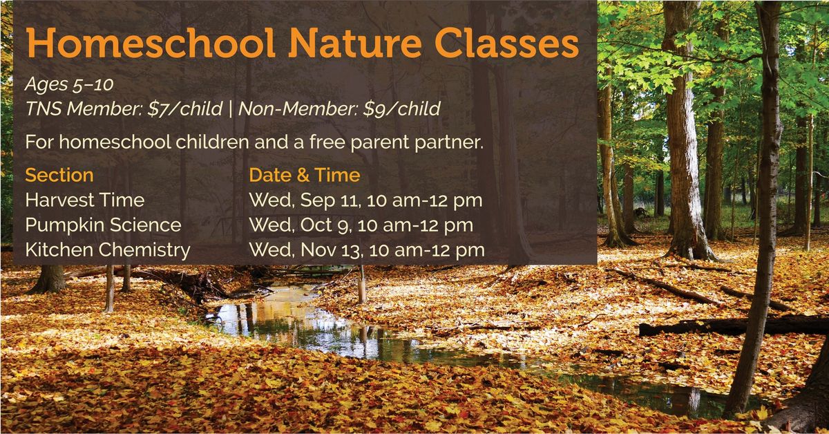 Homeschool Nature Classes