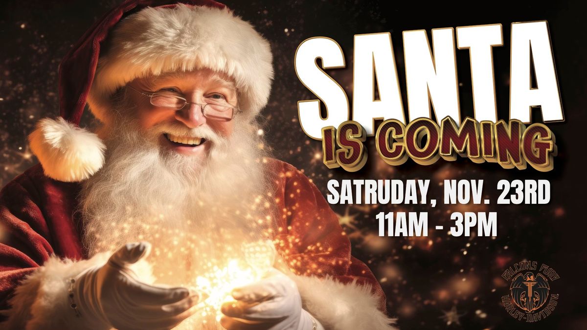 Santa is Coming to Falcons Fury Harley-Davidson