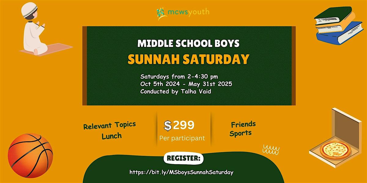 MCWS Middle School Boys Sunnah Saturday