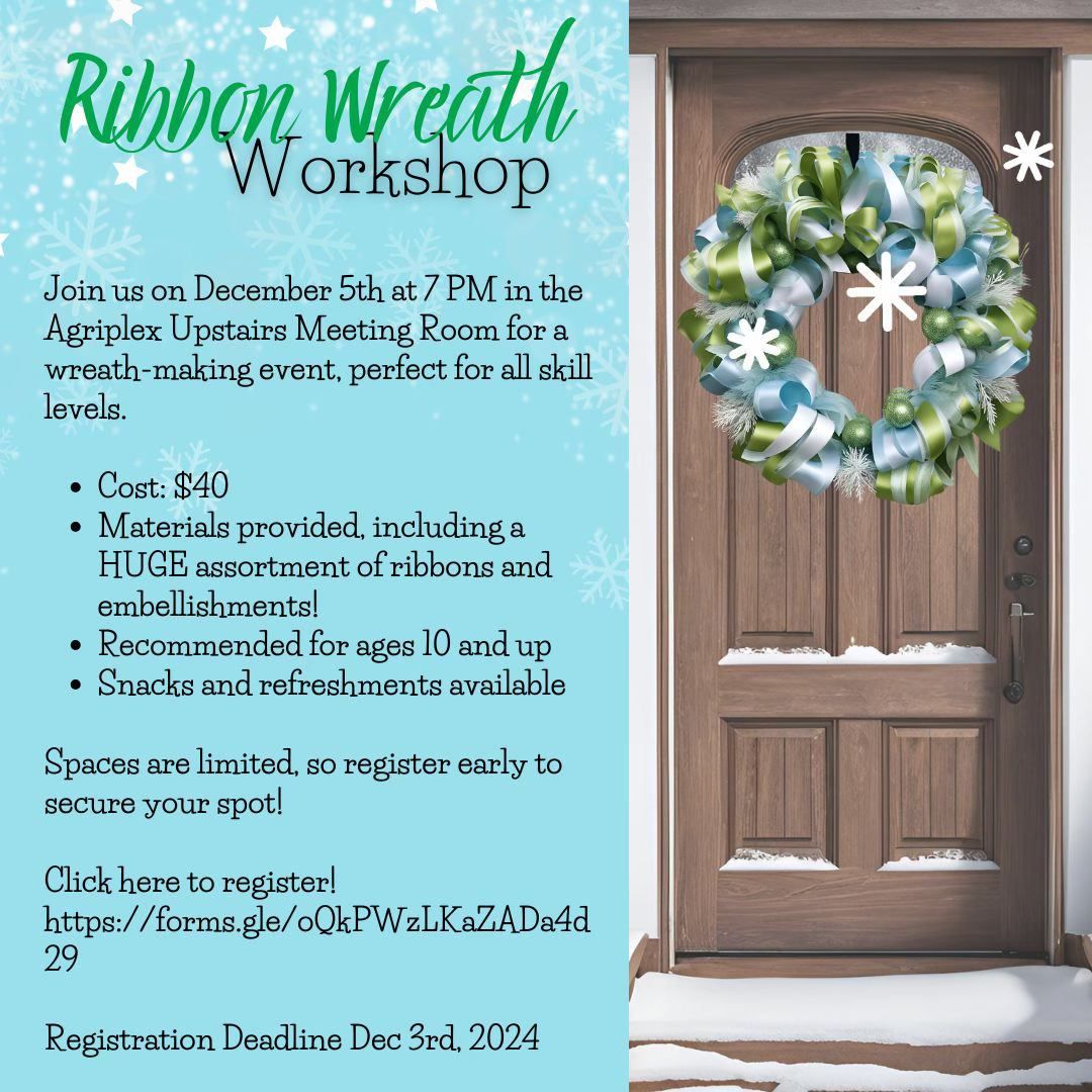 Ribbon Wreath Workshop