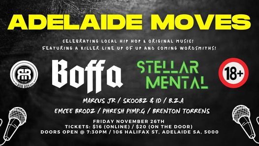 Adelaide Moves!