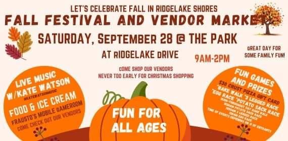 RLS Fall Festival and Vendor Market