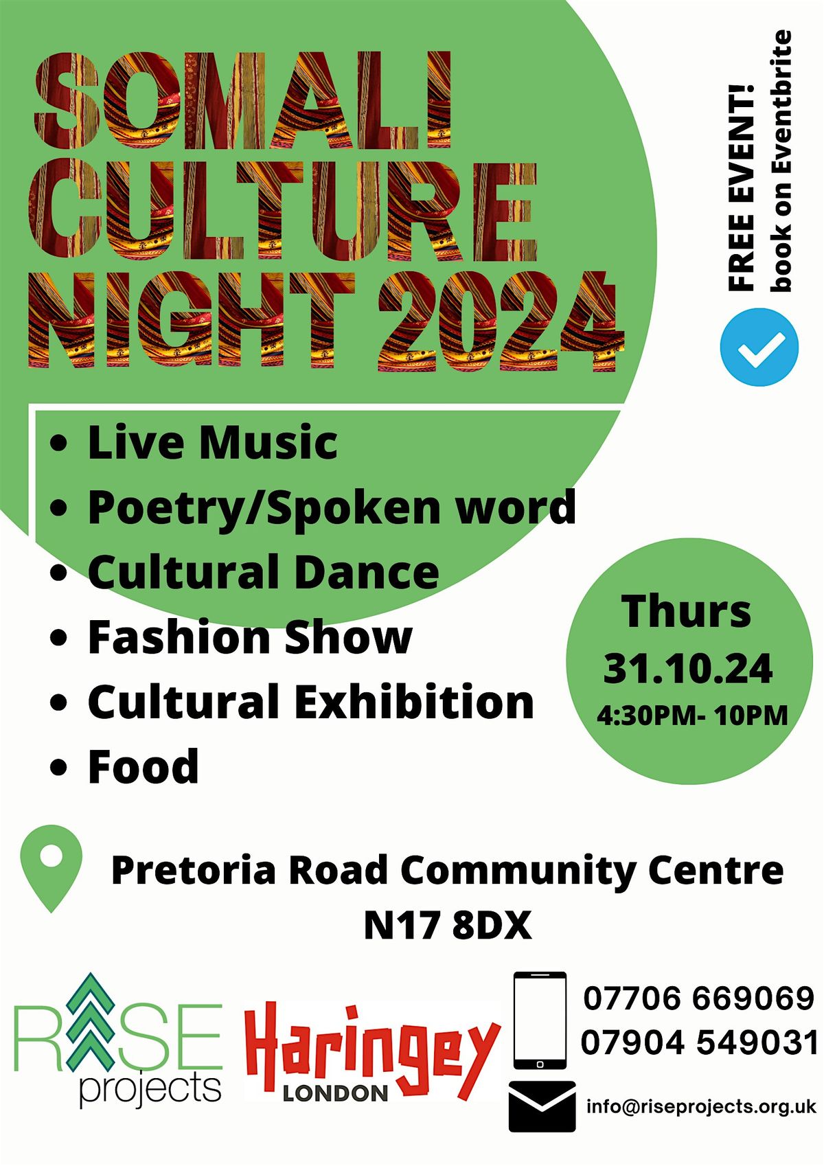 Somali Culture Night 2024