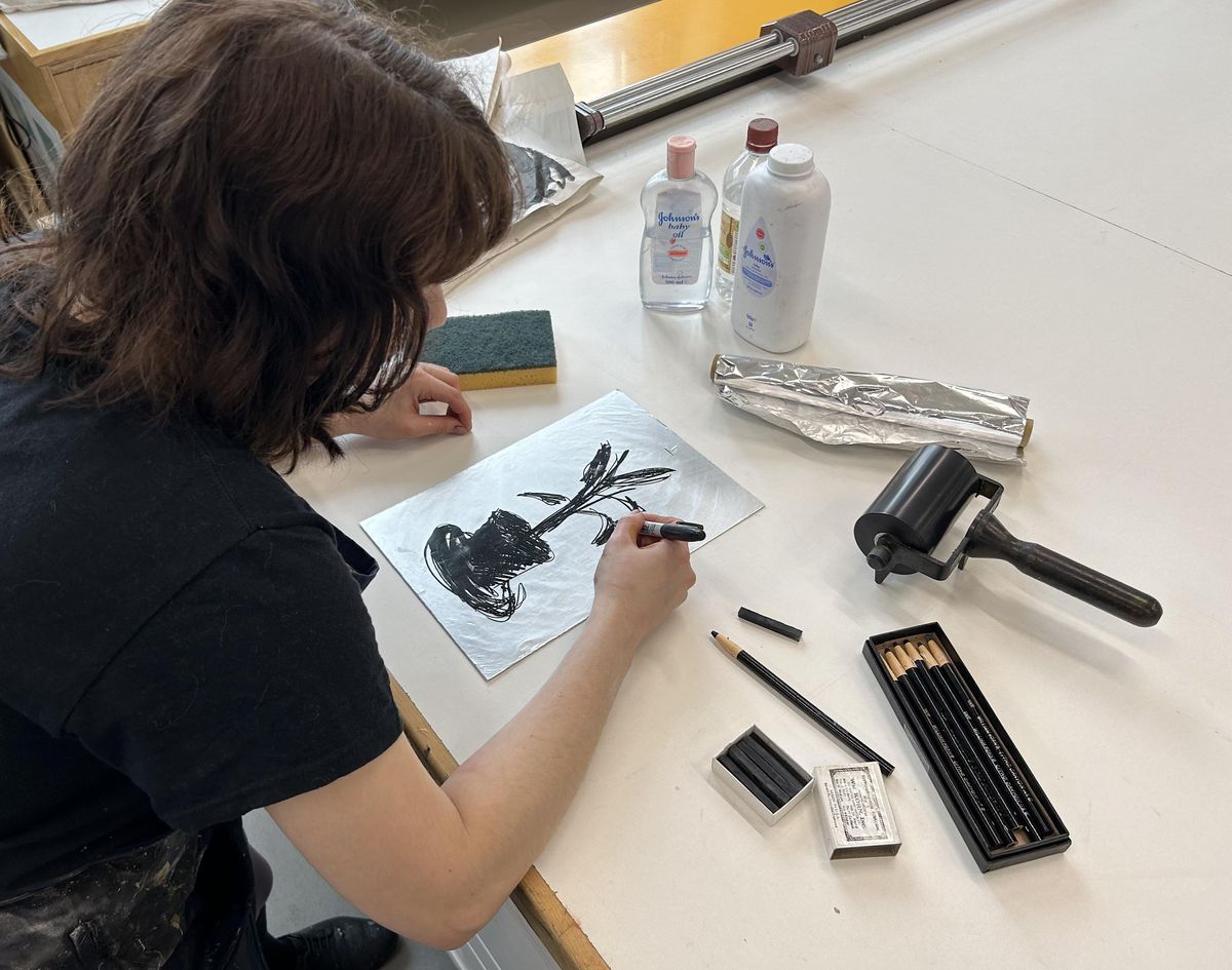 Learn DIY lithography with Aoife McGarrigle at the Willow Tea Rooms.