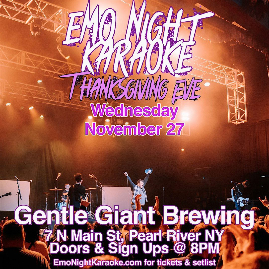 Emo Night Karaoke Pearl River 11\/27