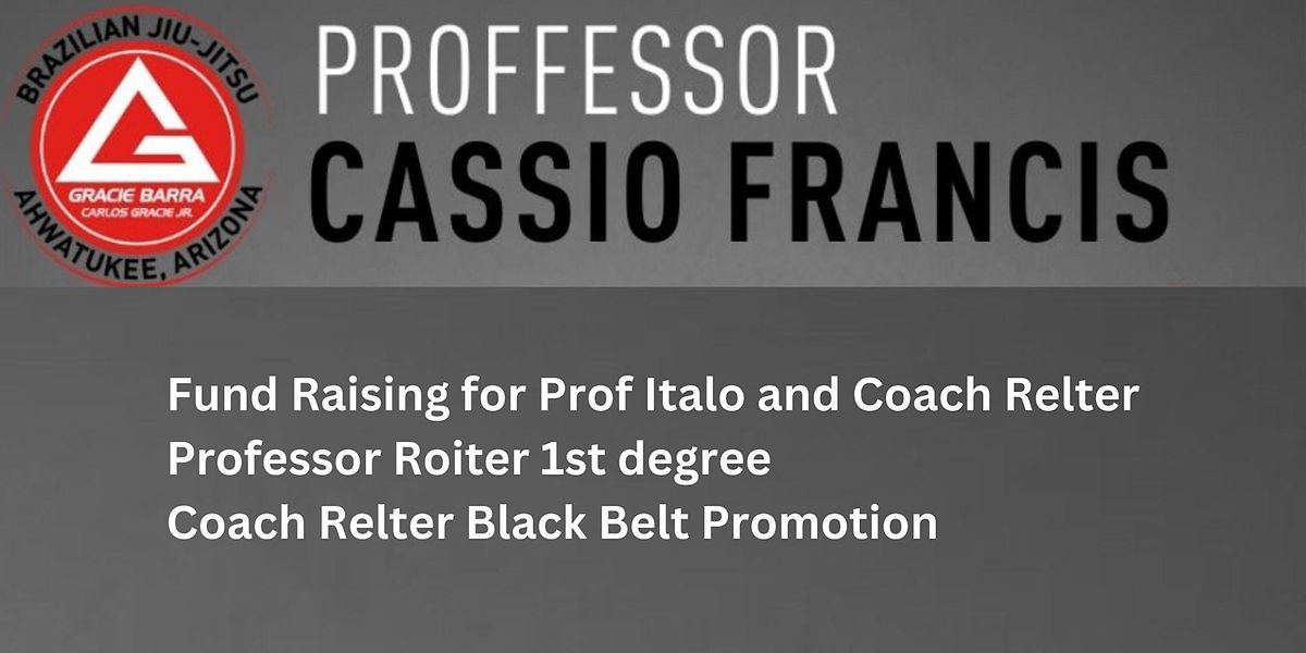 Fund Raising For Professor Italo and Coach Relter