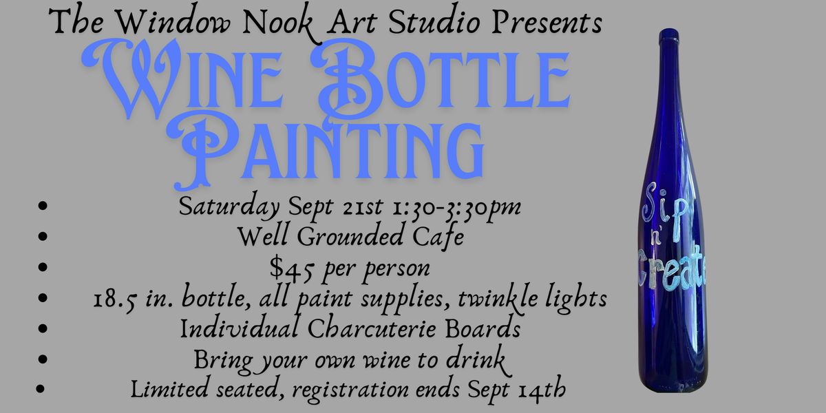 Wine Bottle Painting Workshop