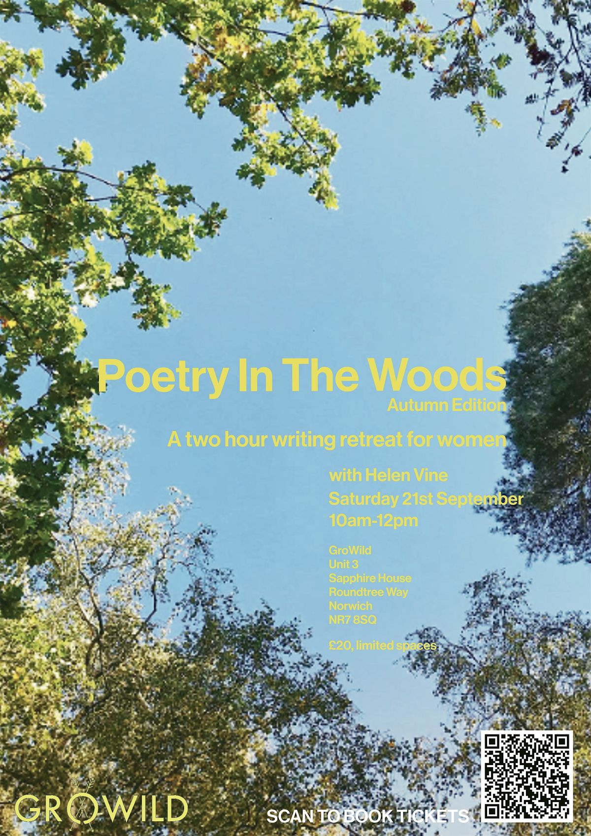 Poetry in the Woods: Autumn edition