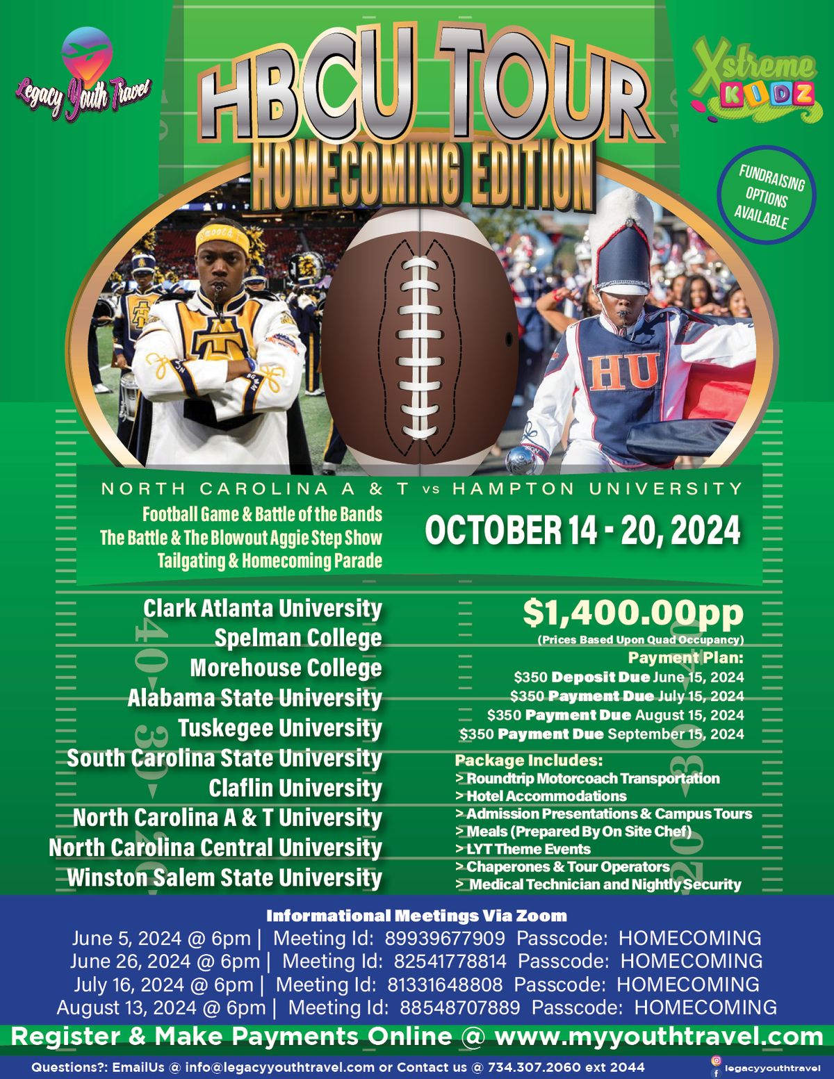 HBCU TOUR Homecoming Edition