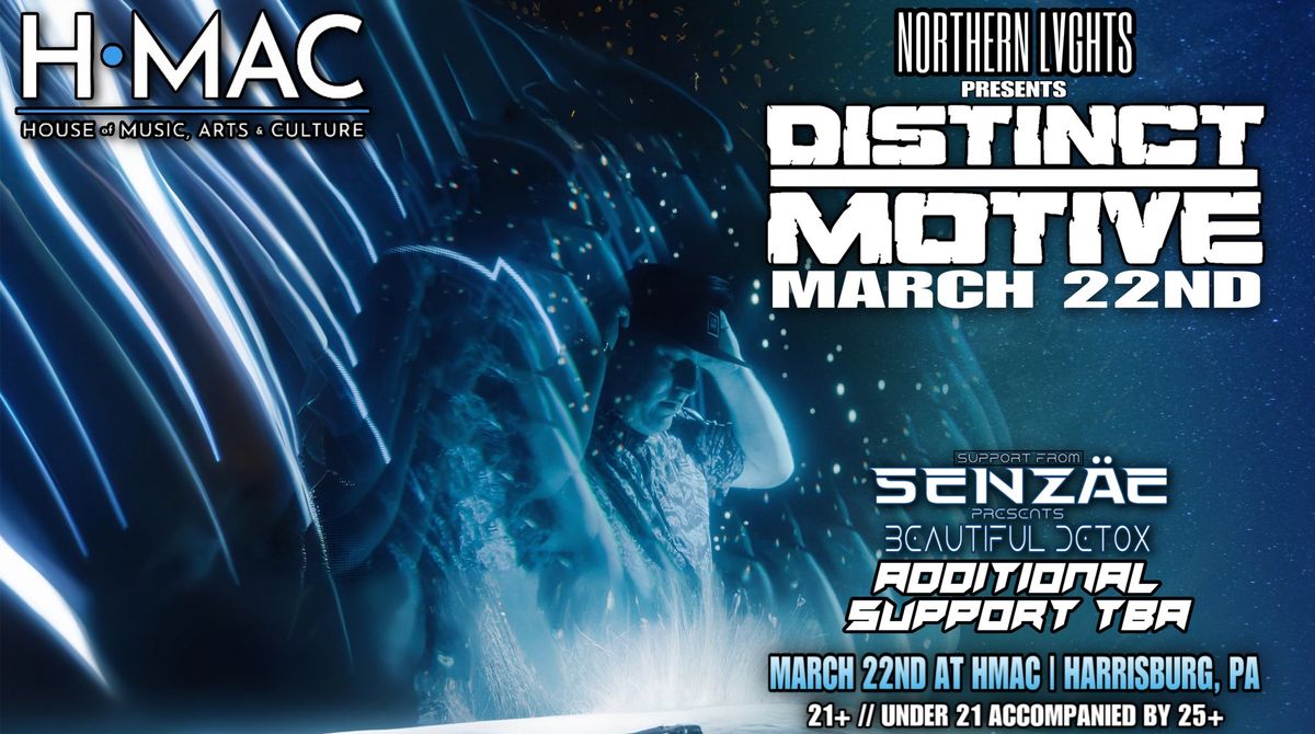 Distinct Motive at HMAC, March 22nd \/\/ Space Patties Day Themed Rave 