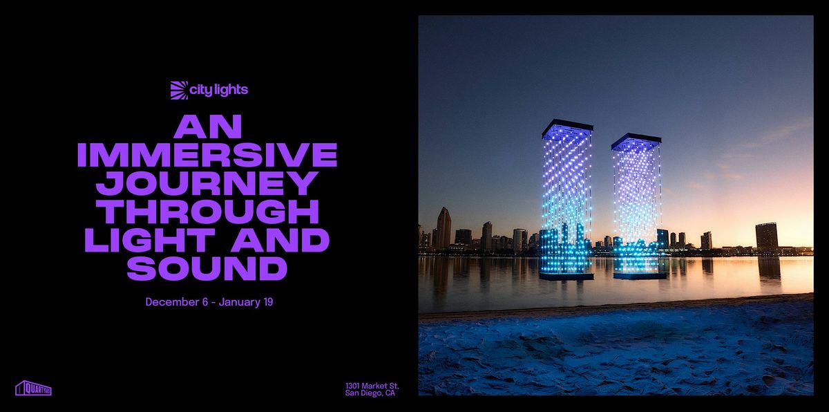 City Lights: An Immersive Journey Through Light & Sound