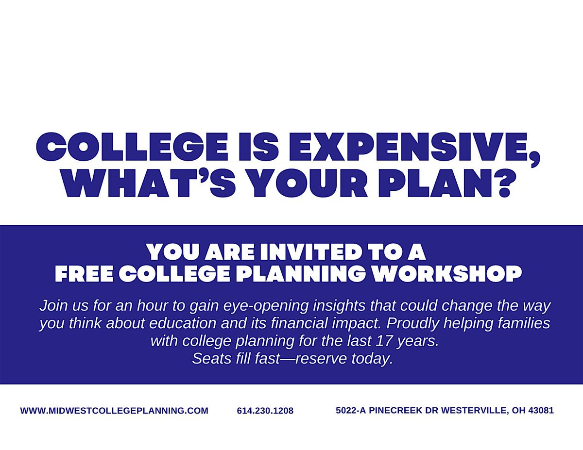 Free College Planning Workshop