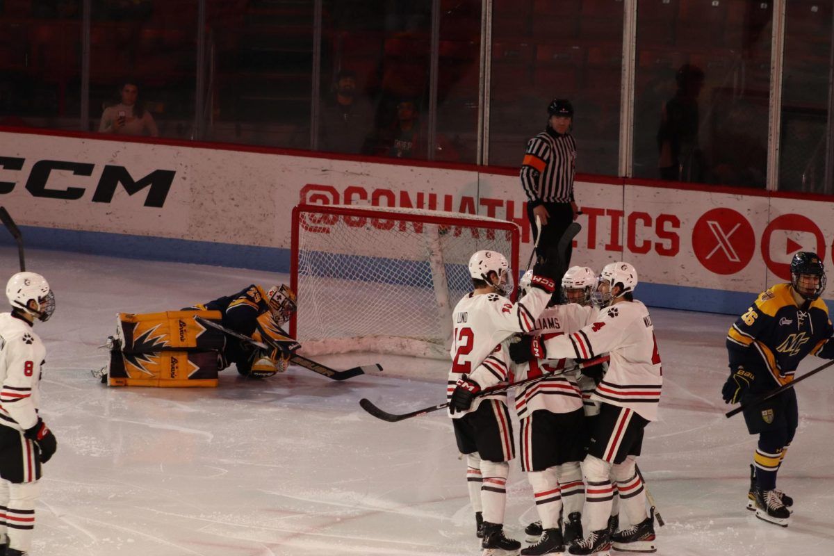 Merrimack Warriors at Northeastern Huskies Mens Hockey at Matthews Arena