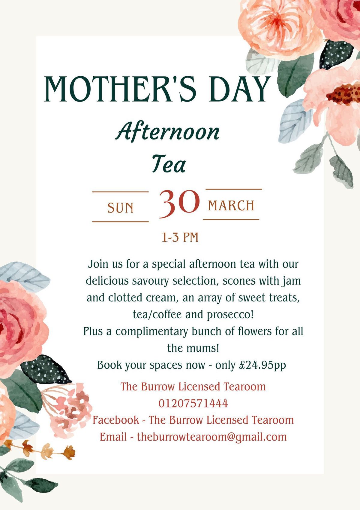 Mother's Day Afternoon Tea 