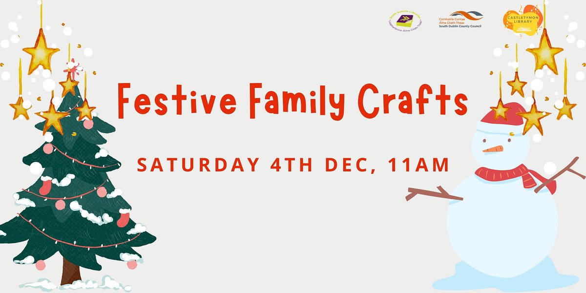 Family Time at Your Library: Festive Family Crafts
