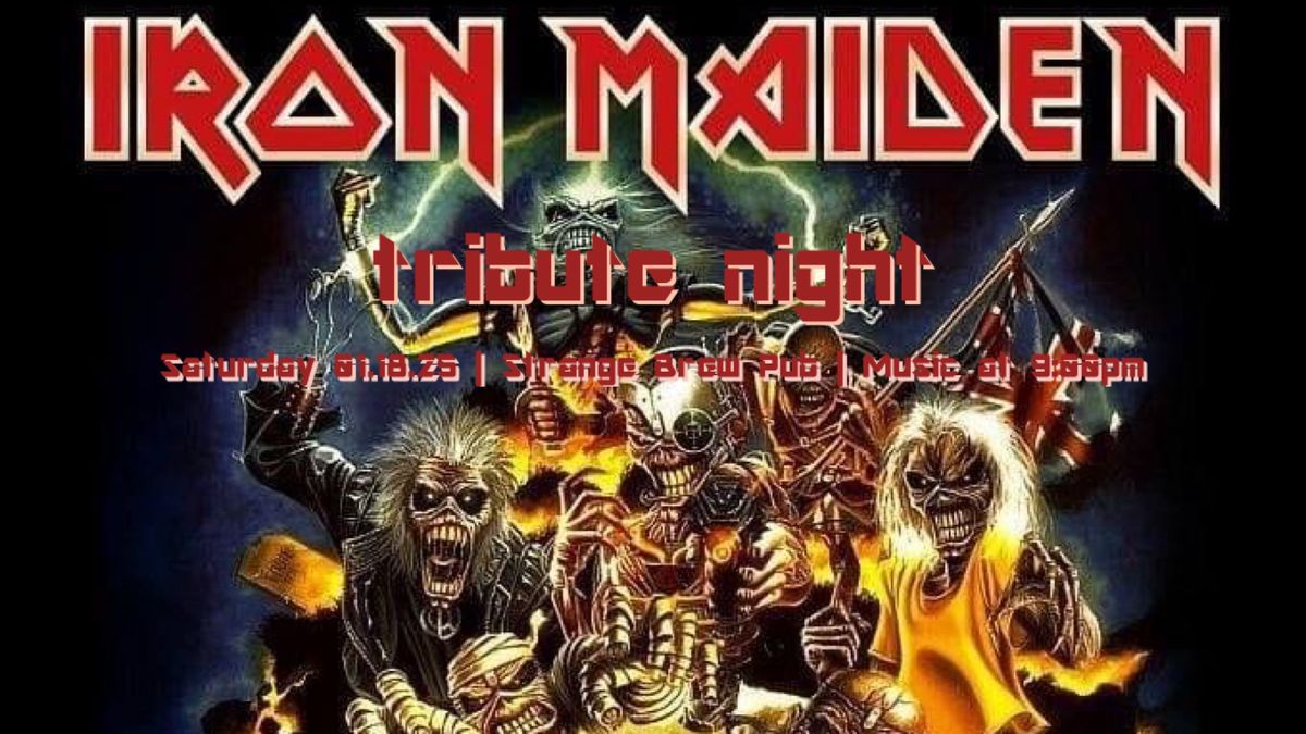 Iron Maiden tribute night 