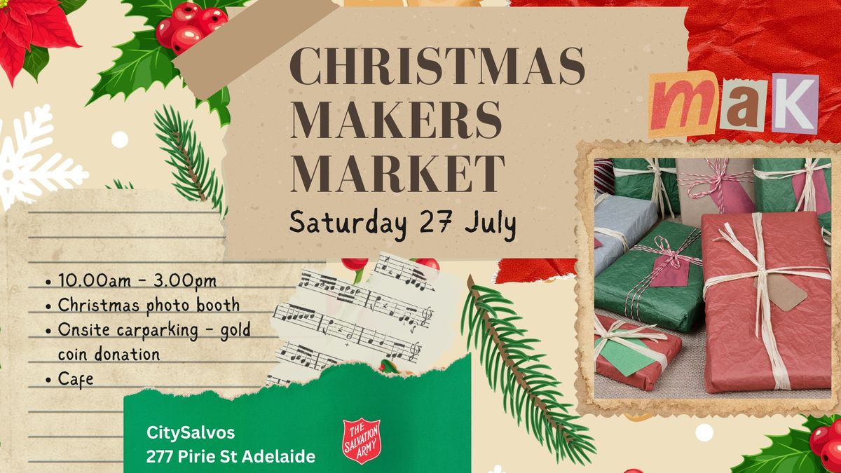 Christmas in July Makers Market