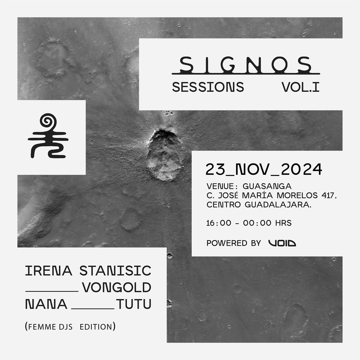 SIGNOS X Horus Sessions 3rd Anniversary w. Irena Stanisic, Vongold and more