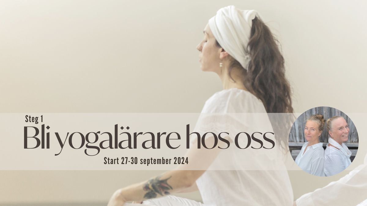 Bli kundaliniyogal\u00e4rare! Utbildningsstart 27 september 2024!