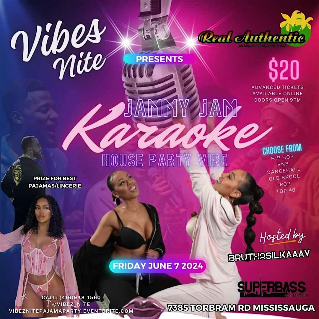 Vibez Nite Pajama Karaoke Party